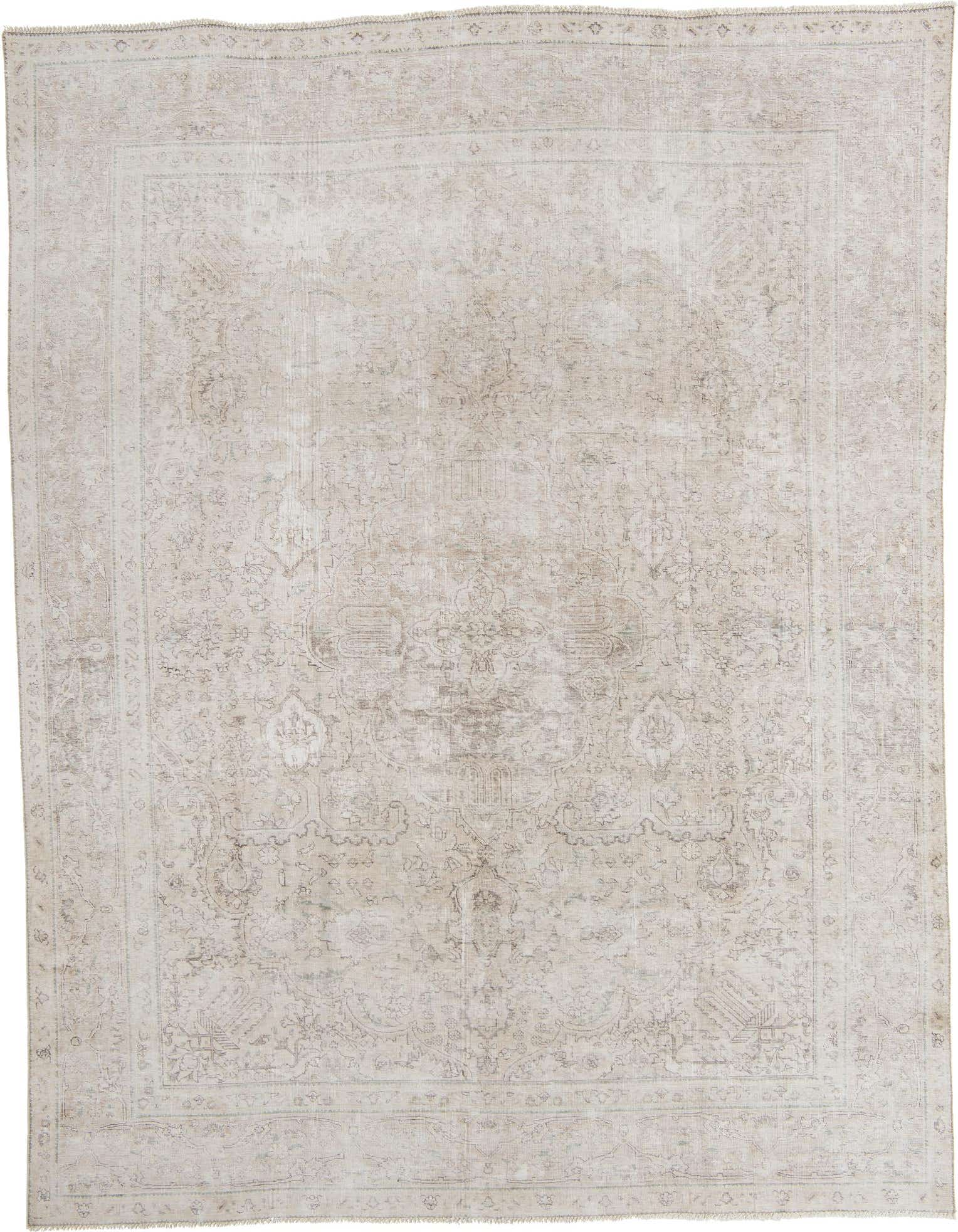Primary image 9' 4 x 12' 4  Hand Knotted Ultra Vintage Persian Wool Rug
