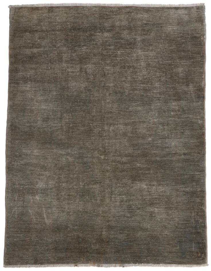 Detail image of 5' 1 x 6' 10 Hand Knotted Ultra Vintage Persian Wool Rug