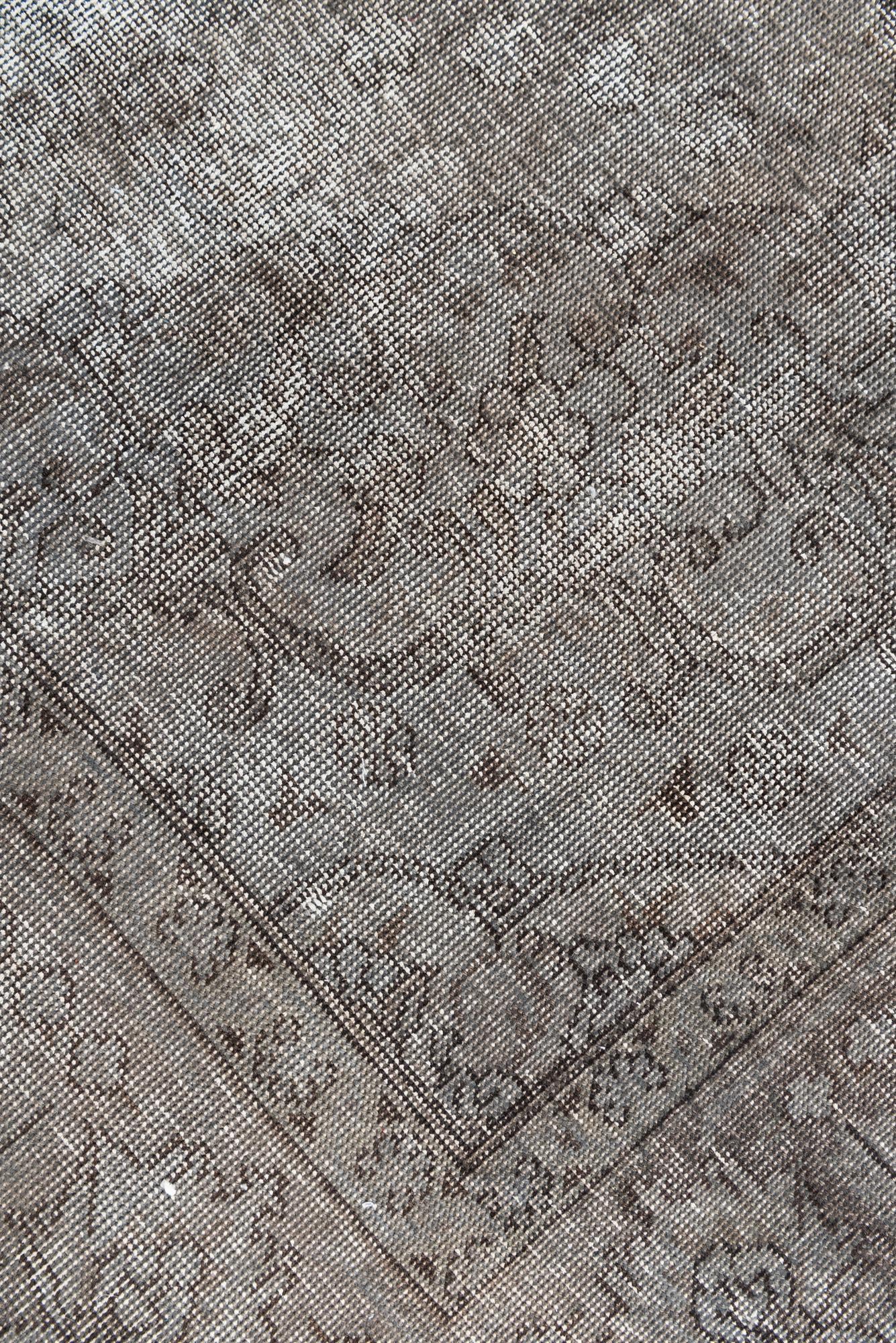 6' x 9' 7 Hand Knotted Ultra Vintage Persian Wool Rug