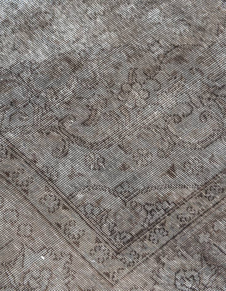Detail image of 6' x 9' 7  Hand Knotted Ultra Vintage Persian Wool Rug
