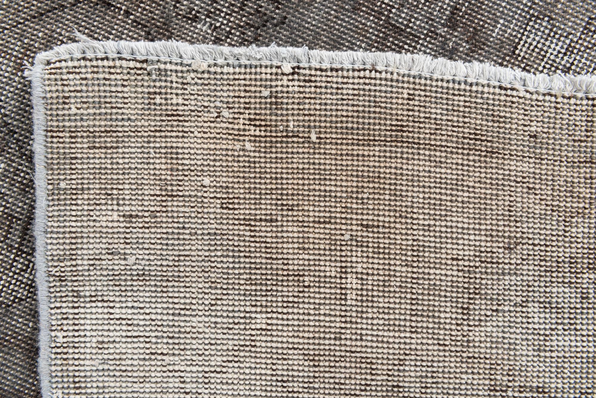 6' x 9' 7 Hand Knotted Ultra Vintage Persian Wool Rug