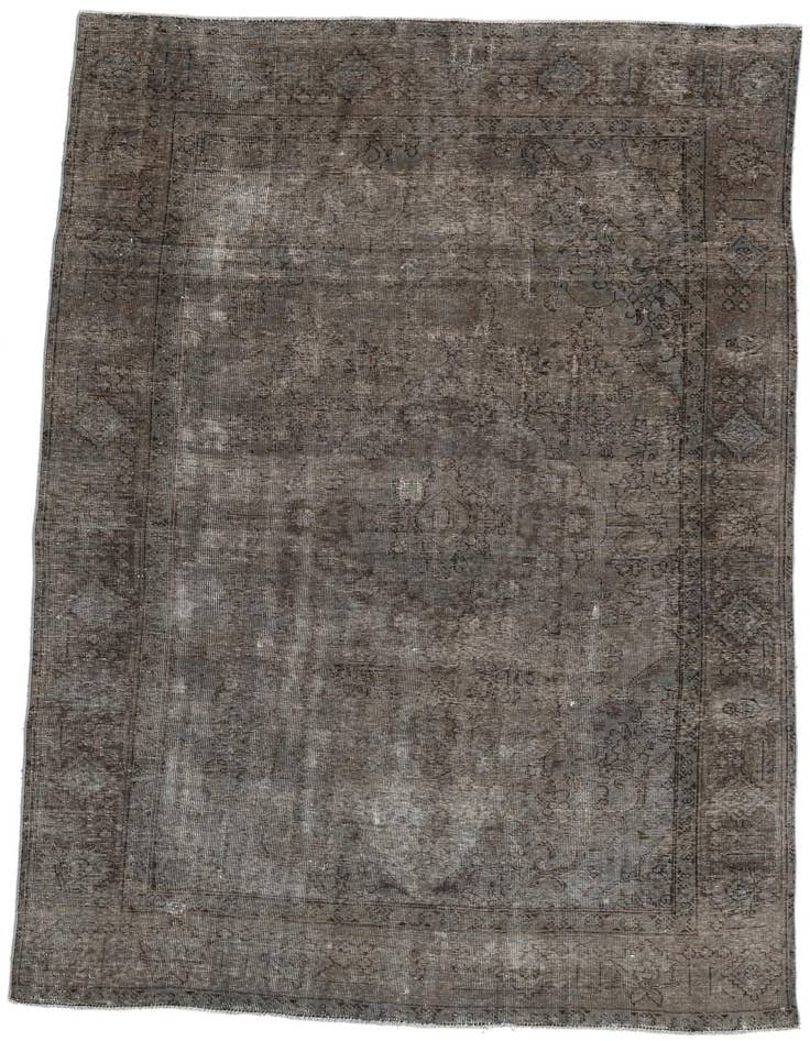 Detail image of 6' x 9' 7 Hand Knotted Ultra Vintage Persian Wool Rug