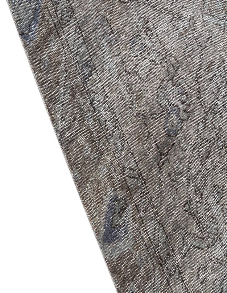 Detail image of 6' 1 x 7' 7  Hand Knotted Ultra Vintage Persian Wool Rug