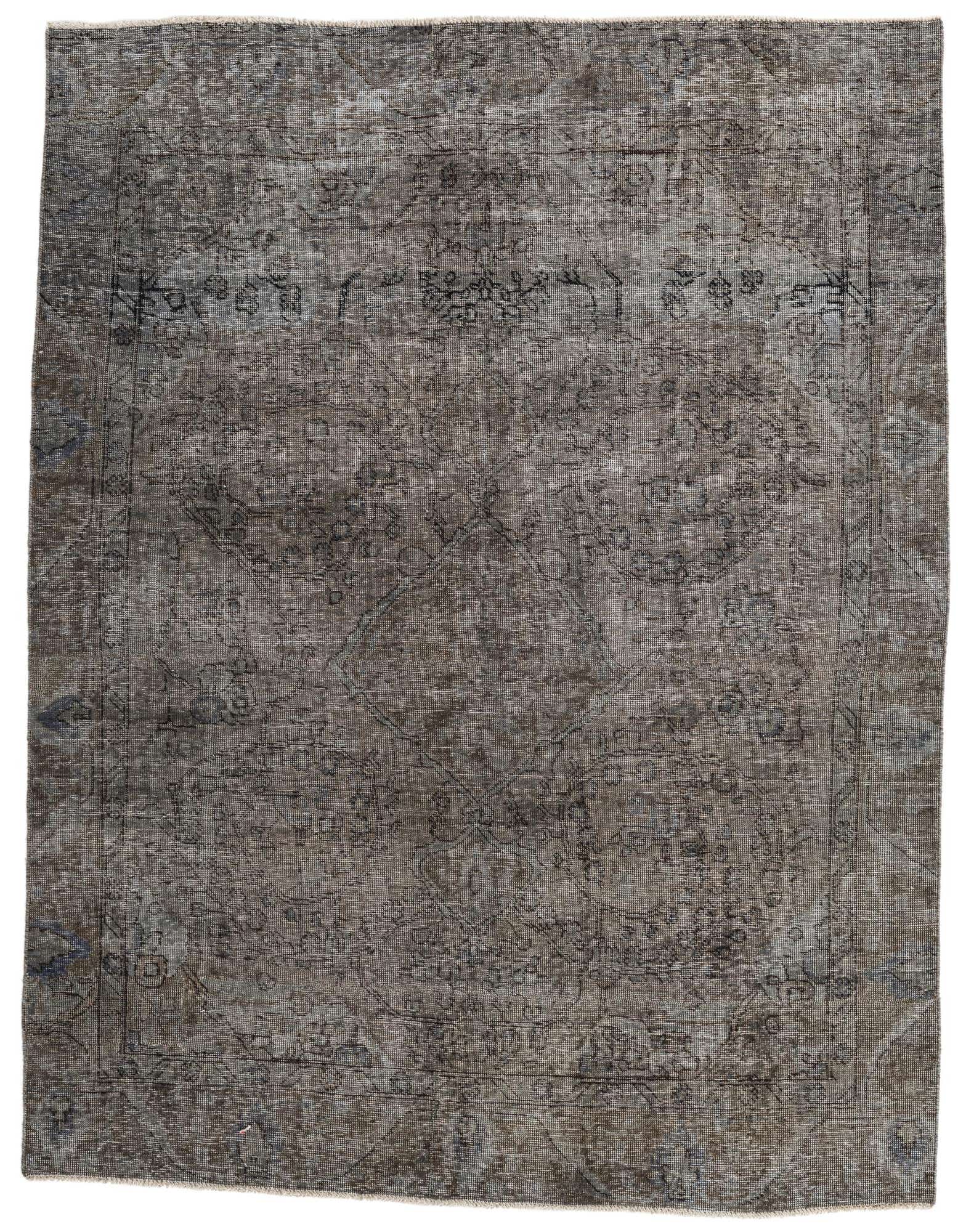 Primary image 6' 1 x 7' 7  Hand Knotted Ultra Vintage Persian Wool Rug