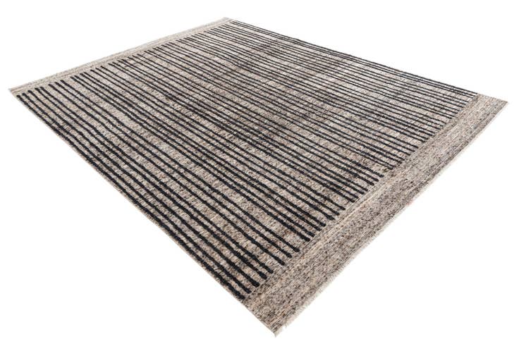 Detail image of 7' 10 x 10' Hand Knotted Ultra Vintage Persian Wool Rug