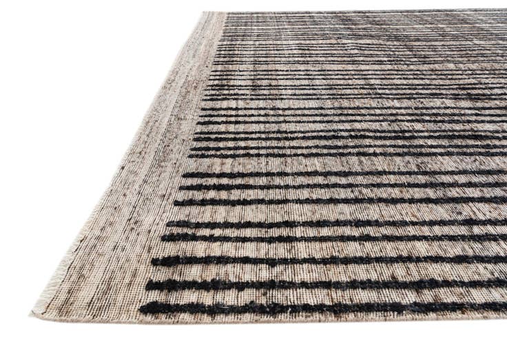 Detail image of 7' 10 x 10' Hand Knotted Ultra Vintage Persian Wool Rug