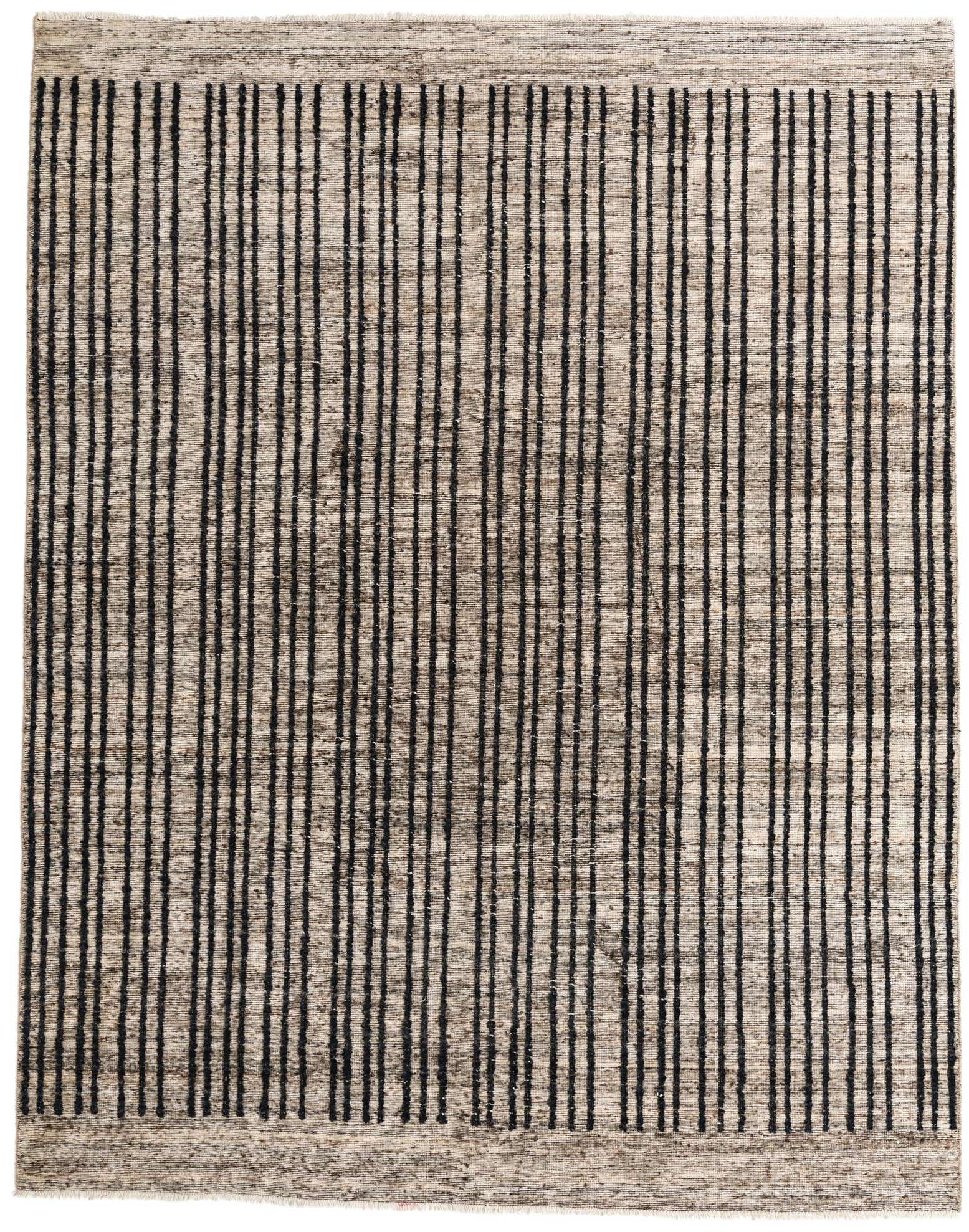 7' 10 x 10' Hand Knotted Ultra Vintage Persian Wool Rug