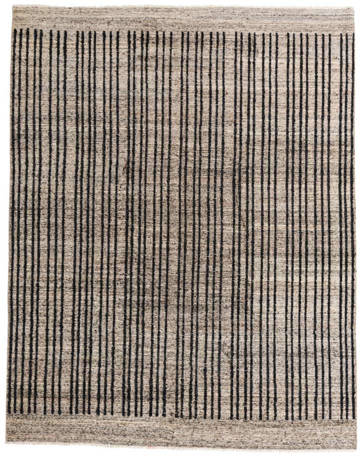 7' 10 x 10' Hand Knotted Ultra Vintage Persian Wool Rug