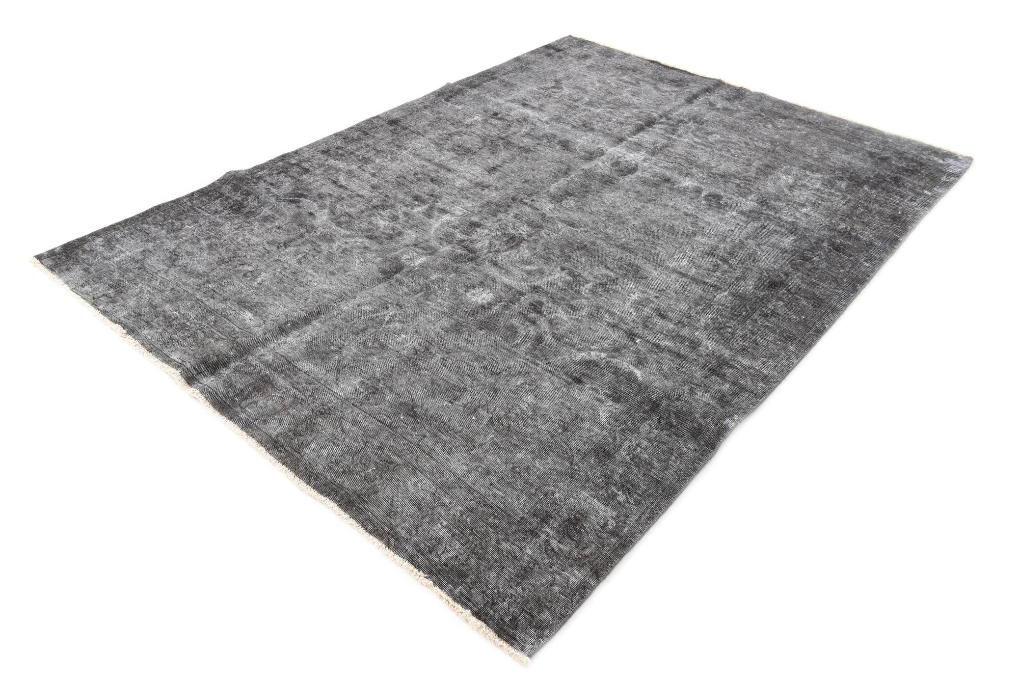 6' 6 x 9' 3 Hand Knotted Ultra Vintage Persian Wool Rug