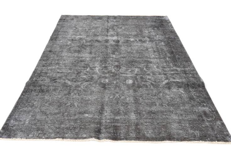 Detail image of 6' 6 x 9' 3 Hand Knotted Ultra Vintage Persian Wool Rug