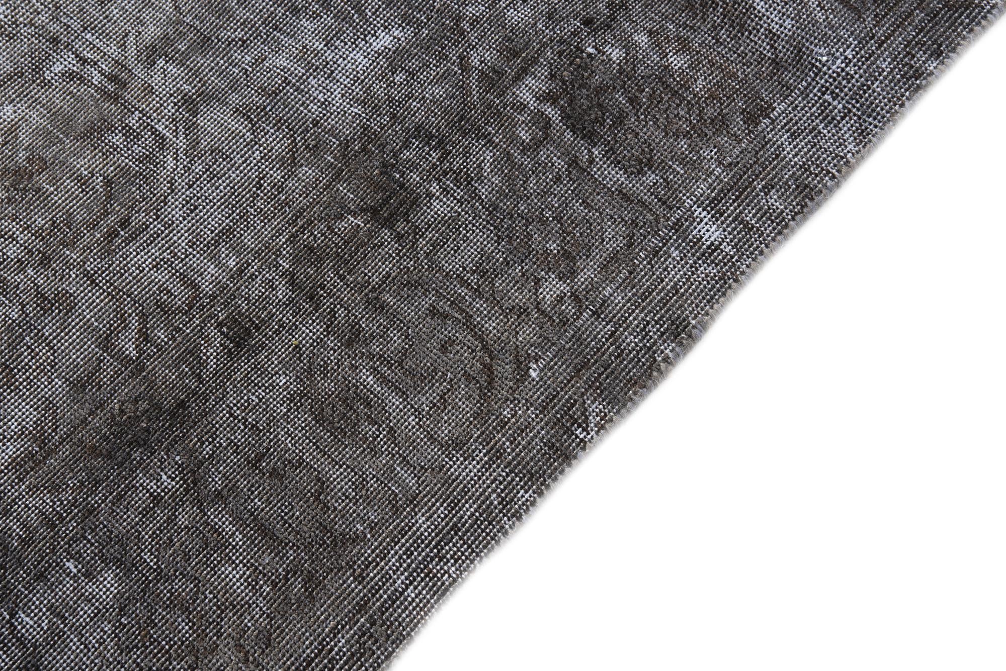6' 6 x 9' 3 Hand Knotted Ultra Vintage Persian Wool Rug