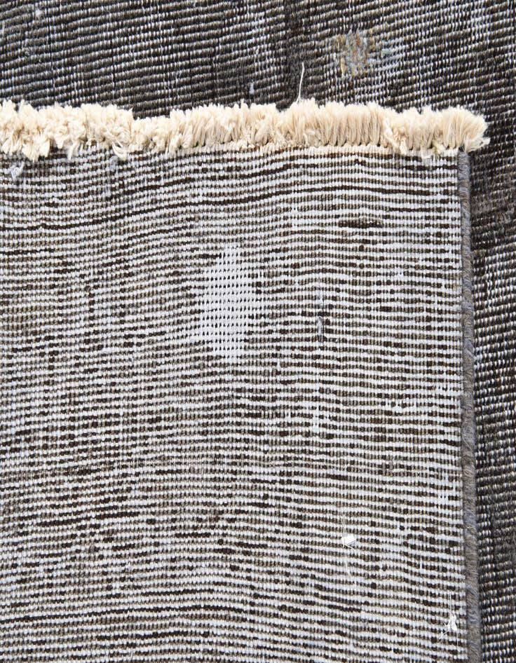 Detail image of 6' 6 x 9' 3  Hand Knotted Ultra Vintage Persian Wool Rug