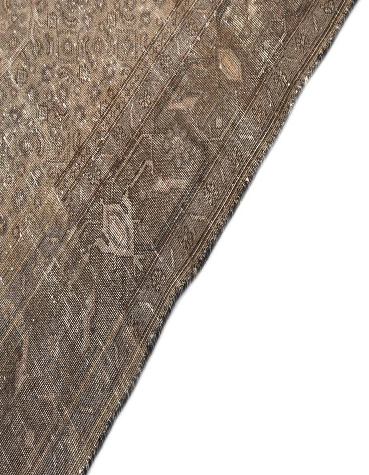 Detail image of 6' 2 x 9'  Hand Knotted Ultra Vintage Persian Wool Rug