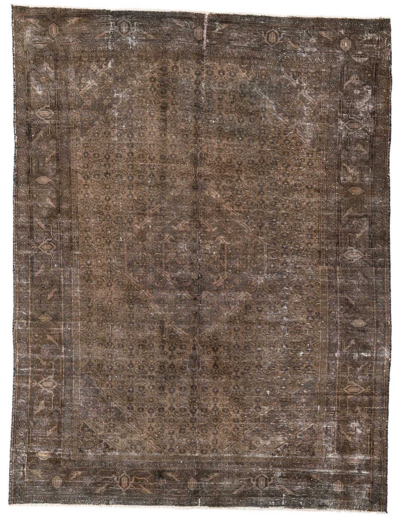 Primary image 6' 2 x 9'  Hand Knotted Ultra Vintage Persian Wool Rug