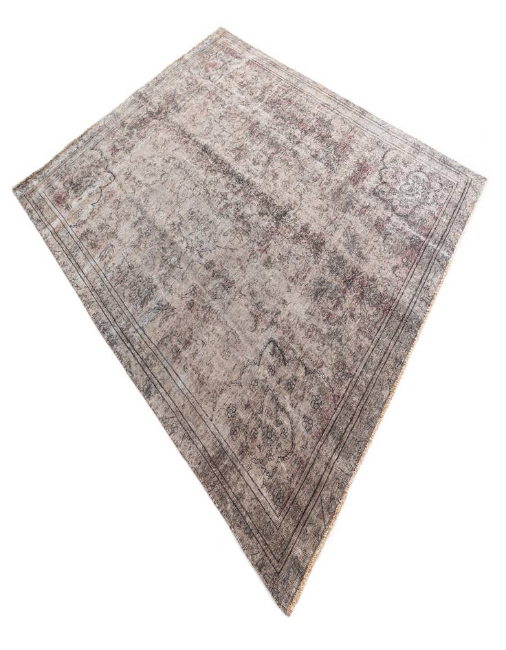 Detail image of 7' 7 x 9' 6  Hand Knotted Ultra Vintage Persian Wool Rug