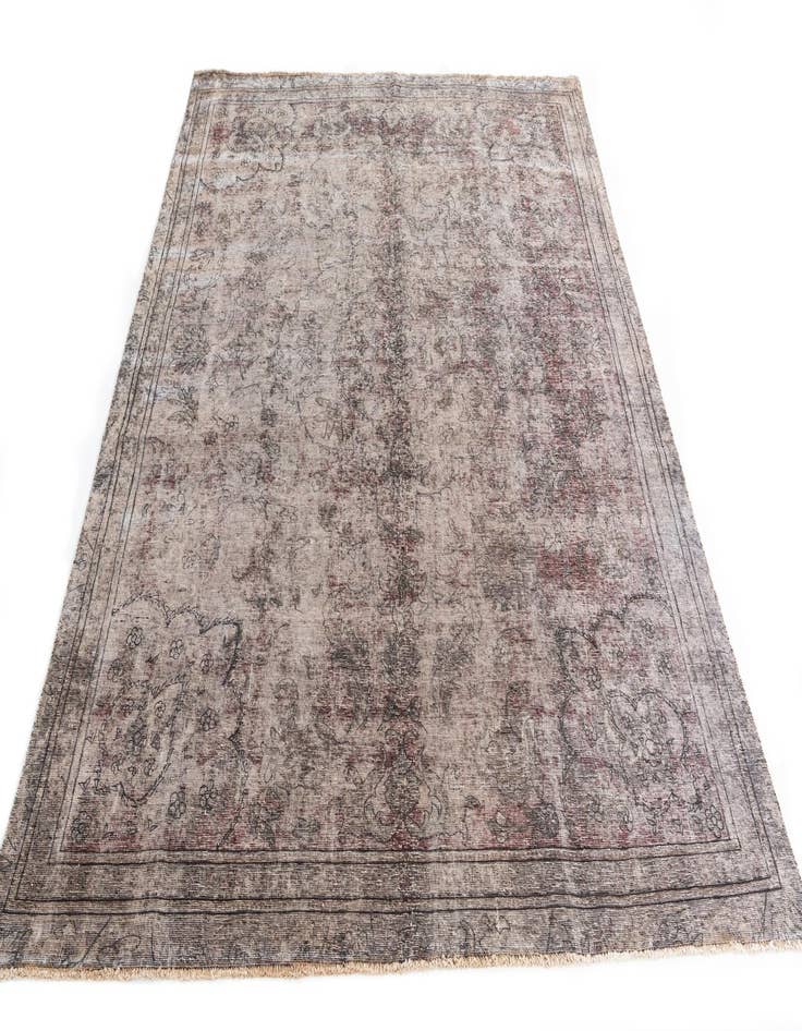 Detail image of 7' 7 x 9' 6  Hand Knotted Ultra Vintage Persian Wool Rug