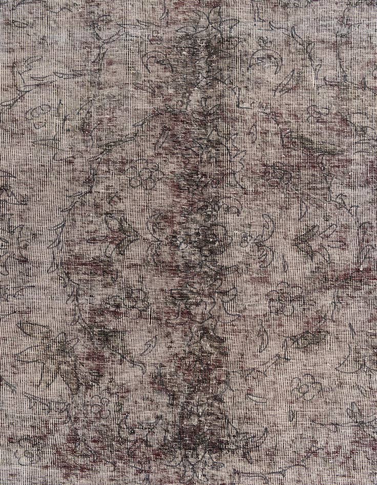 Detail image of 7' 7 x 9' 6  Hand Knotted Ultra Vintage Persian Wool Rug