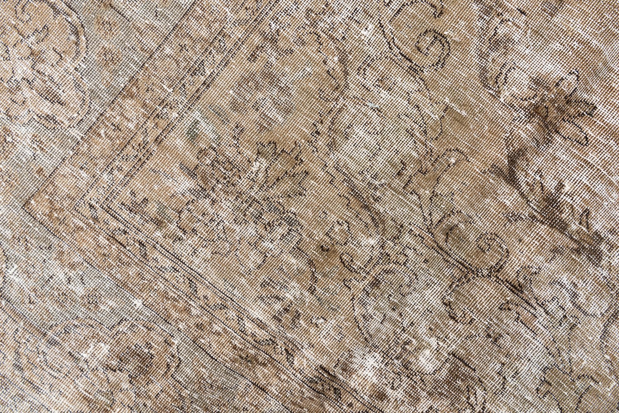 9' 7 x 12' 2 Hand Knotted Ultra Vintage Persian Wool Rug