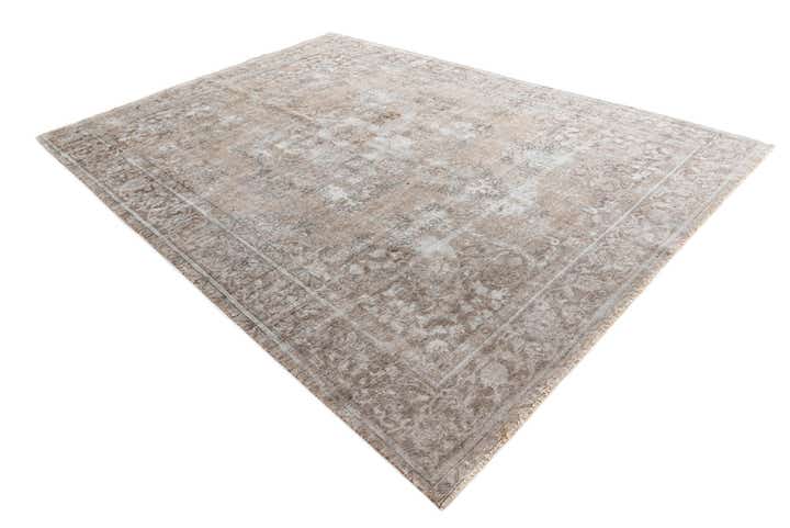 9' 4 x 12' 8 Hand Knotted Ultra Vintage Persian Wool Rug