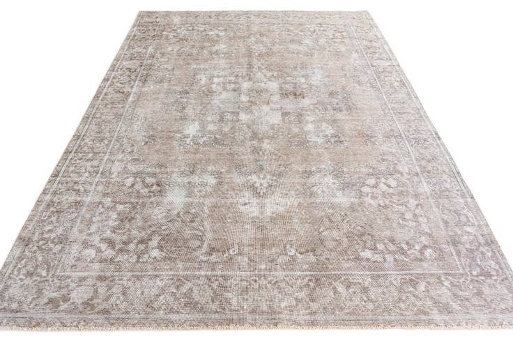 Detail image of 9' 4 x 12' 8 Hand Knotted Ultra Vintage Persian Wool Rug
