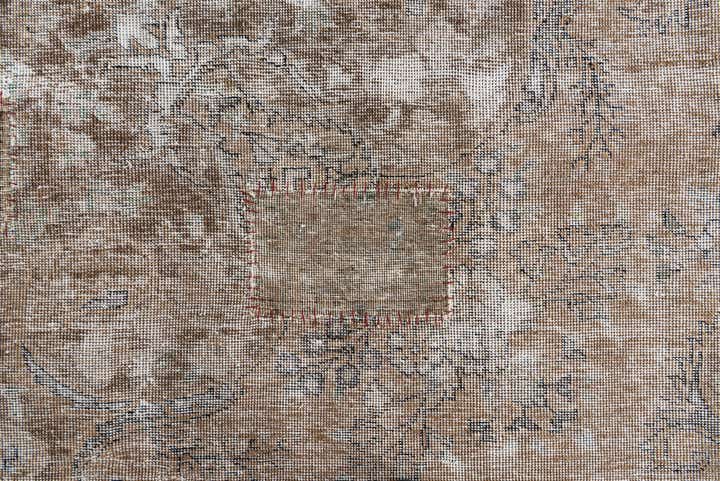 9' 4 x 12' 8 Hand Knotted Ultra Vintage Persian Wool Rug