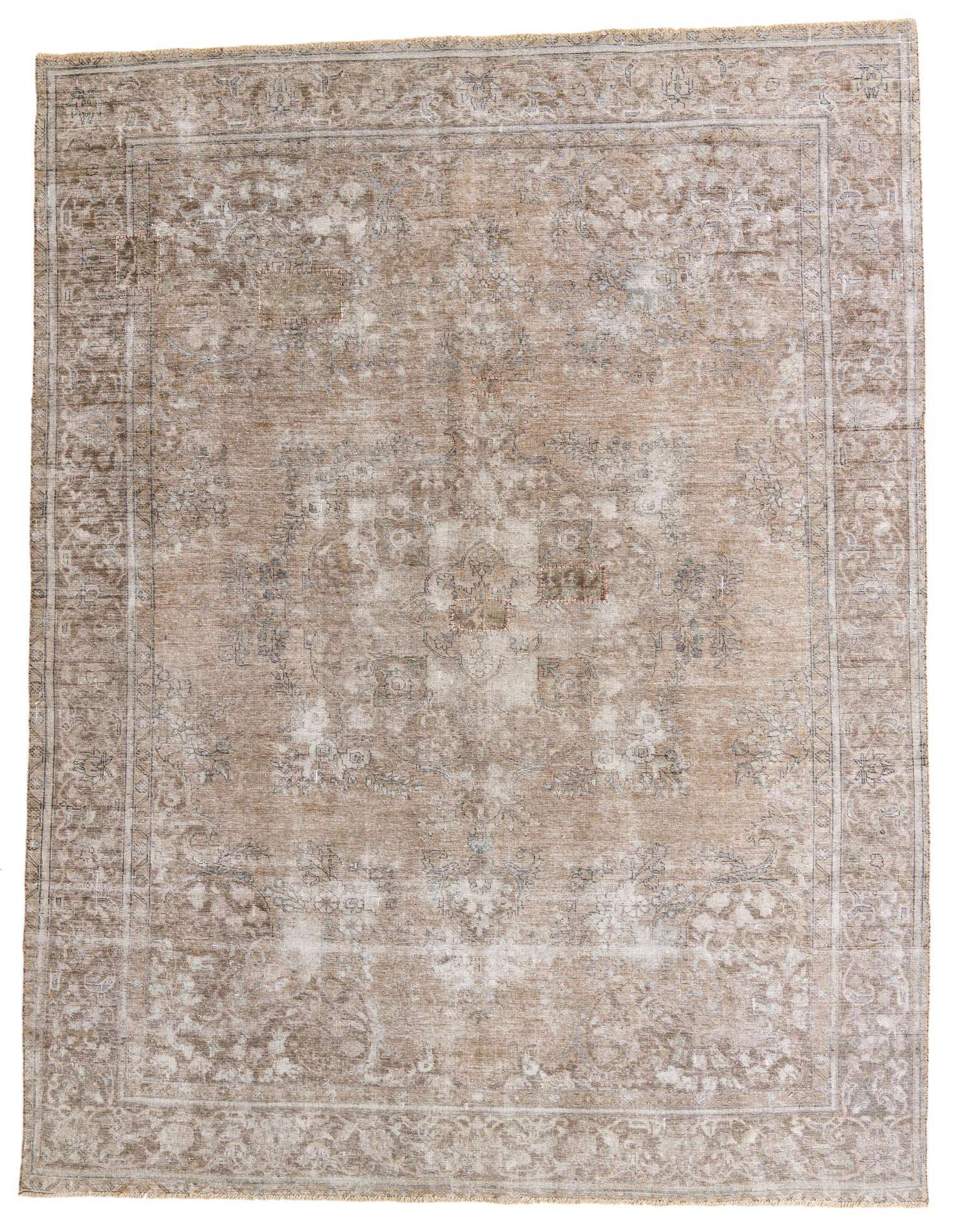 Primary image 9' 4 x 12' 8  Hand Knotted Ultra Vintage Persian Wool Rug