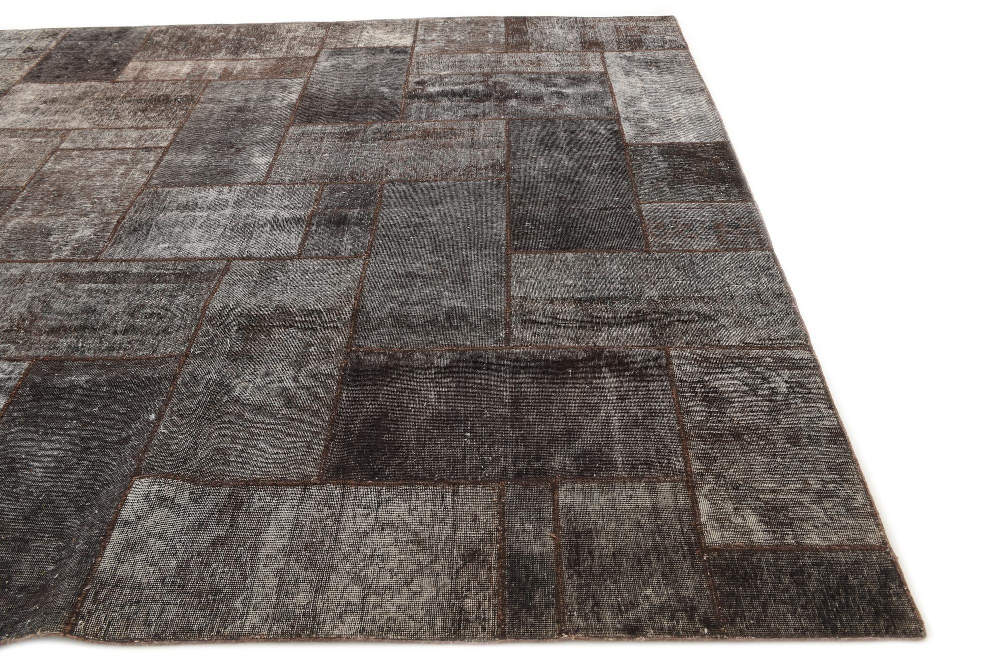 8' 6 x 10' 3 Hand Knotted Ultra Vintage Persian Wool Rug