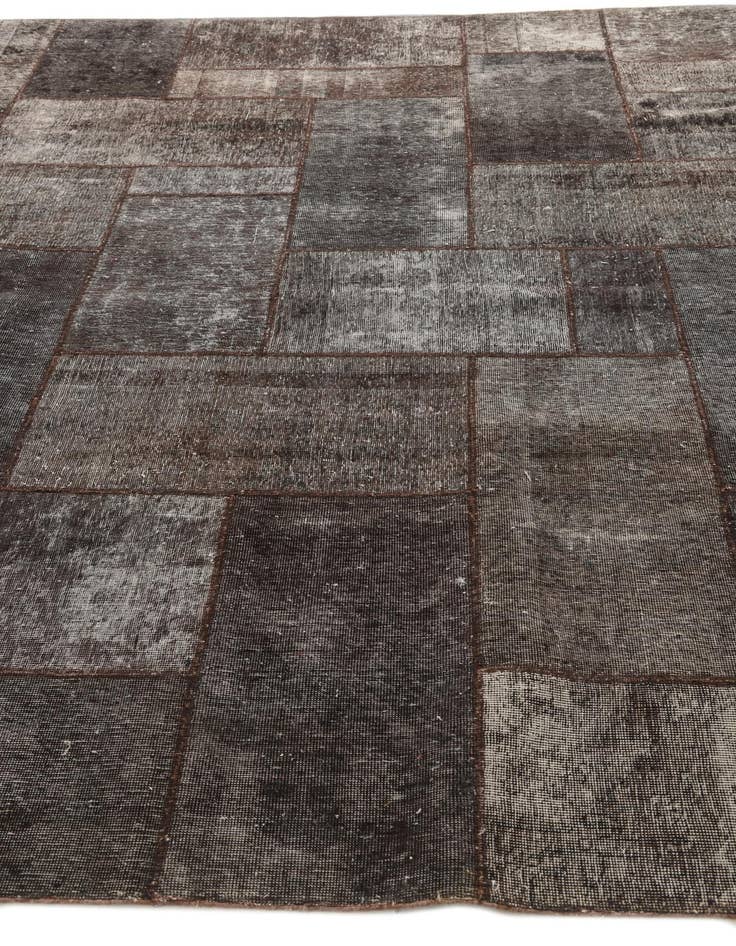 Detail image of 8' 6 x 10' 3  Hand Knotted Ultra Vintage Persian Wool Rug