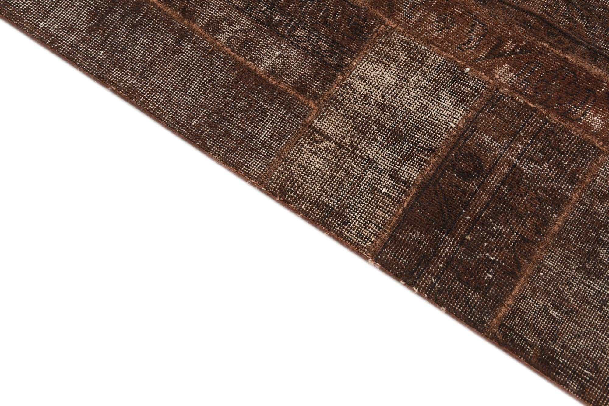 5' 8 x 8' Hand Knotted Ultra Vintage Persian Wool Rug
