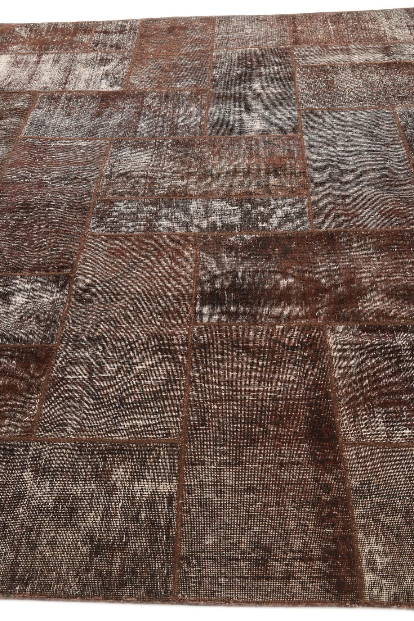8' 7 x 10' 3 Hand Knotted Ultra Vintage Persian Wool Rug