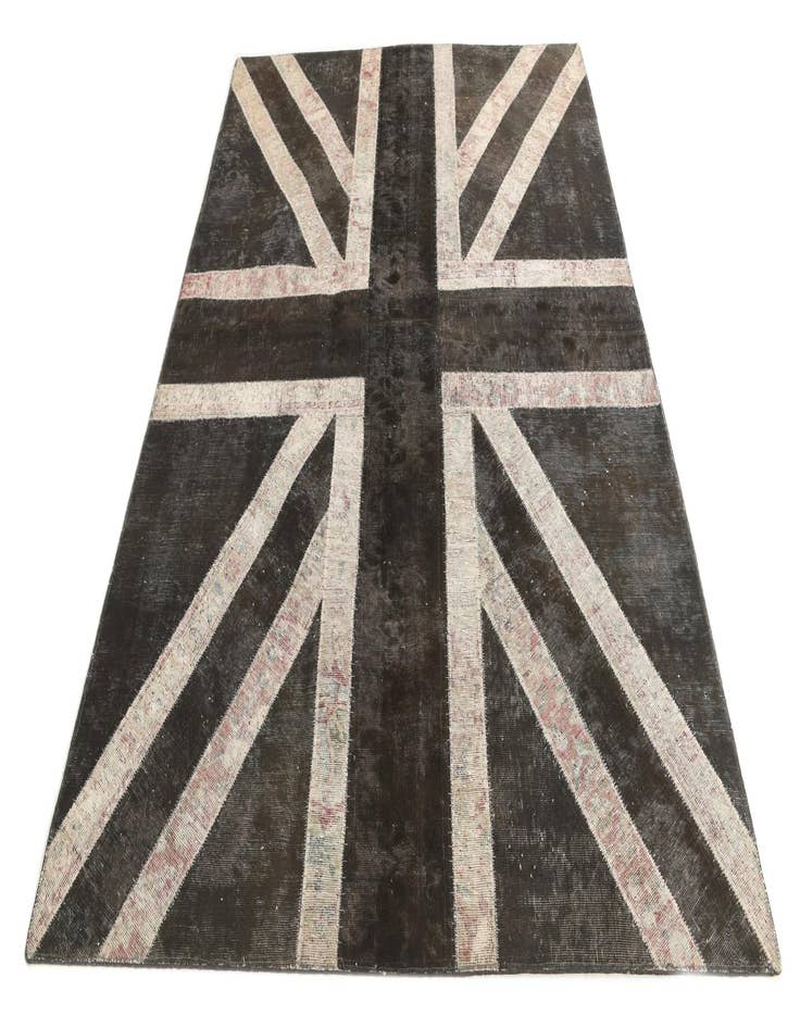 Detail image of 5' 7 x 7' 10  Hand Knotted Ultra Vintage Persian Wool Rug