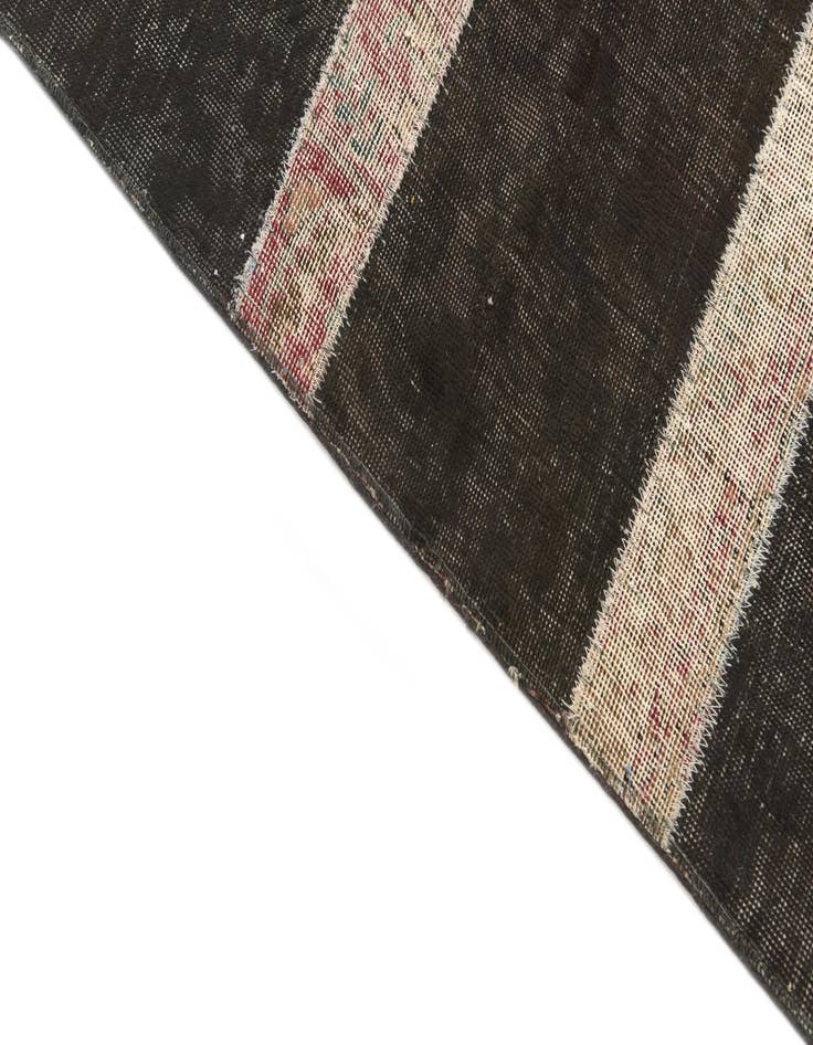 Detail image of 5' 7 x 7' 10  Hand Knotted Ultra Vintage Persian Wool Rug