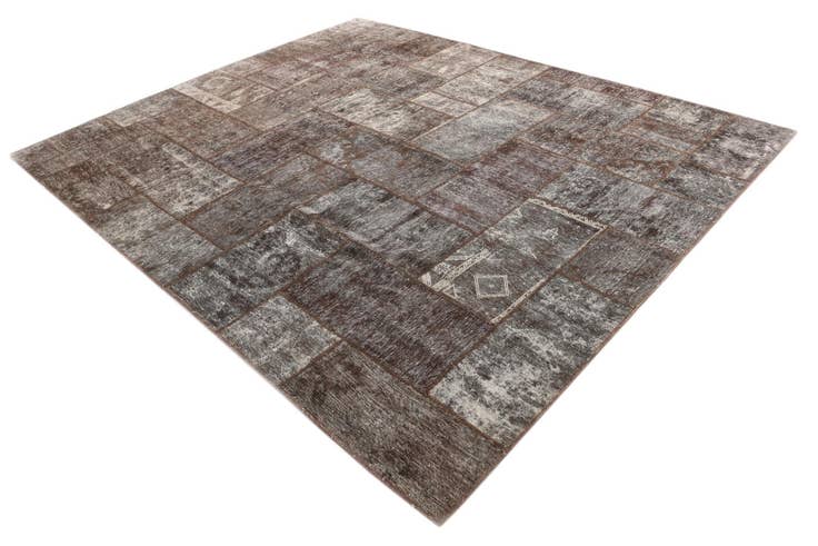 Detail image of 8' 4 x 10' Hand Knotted Ultra Vintage Persian Wool Rug