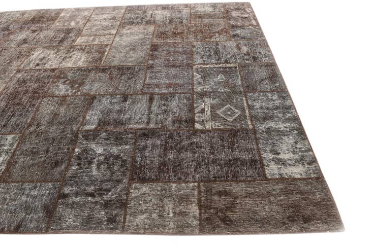 Detail image of 8' 4 x 10' Hand Knotted Ultra Vintage Persian Wool Rug