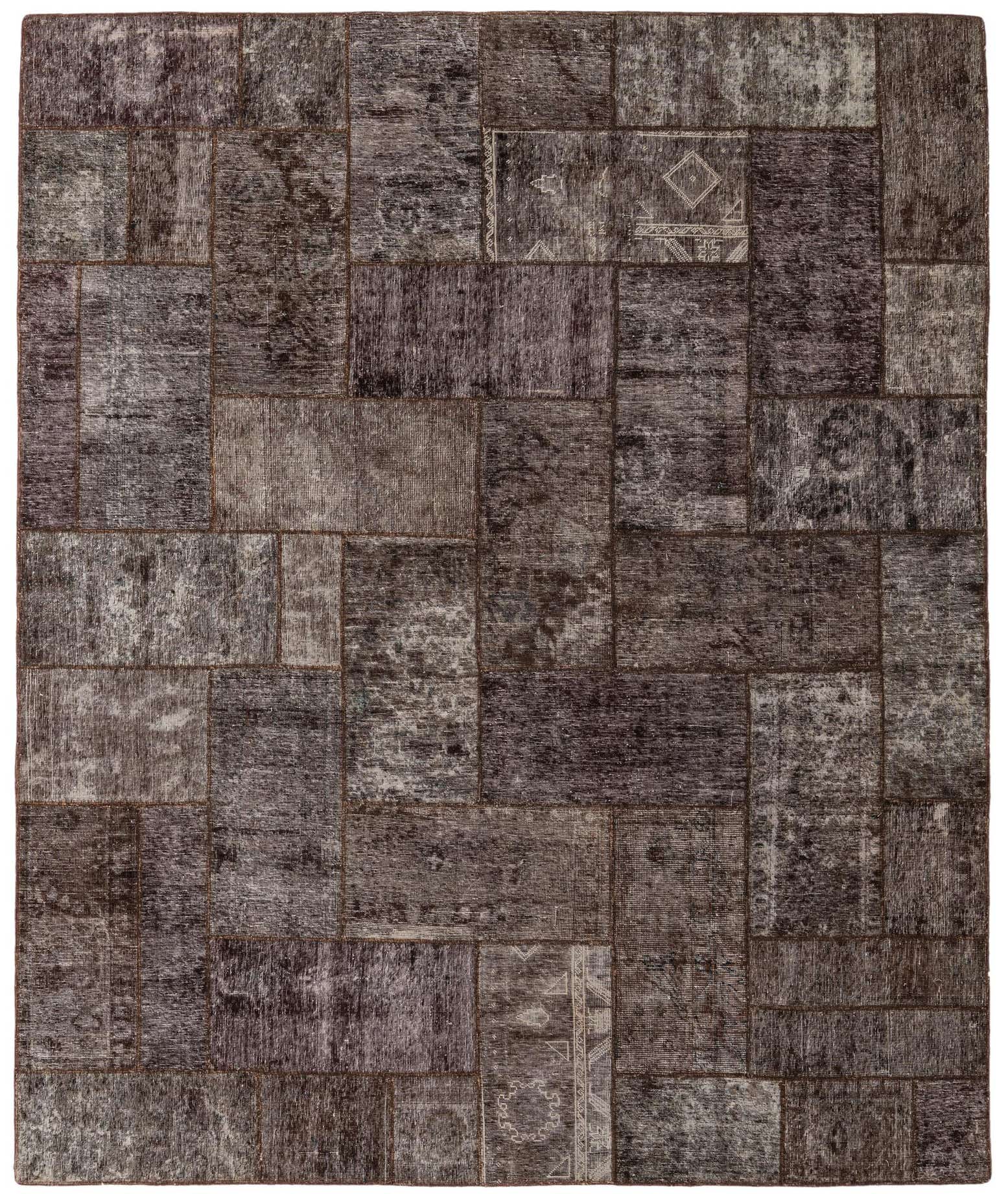 8' 4 x 10' Hand Knotted Ultra Vintage Persian Wool Rug