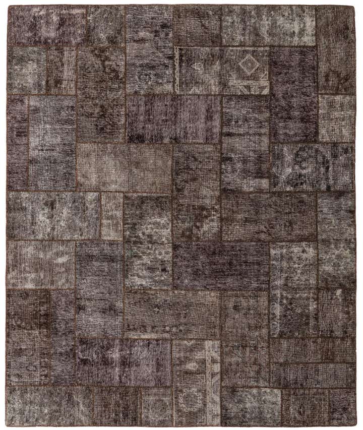 8' 4 x 10' Hand Knotted Ultra Vintage Persian Wool Rug