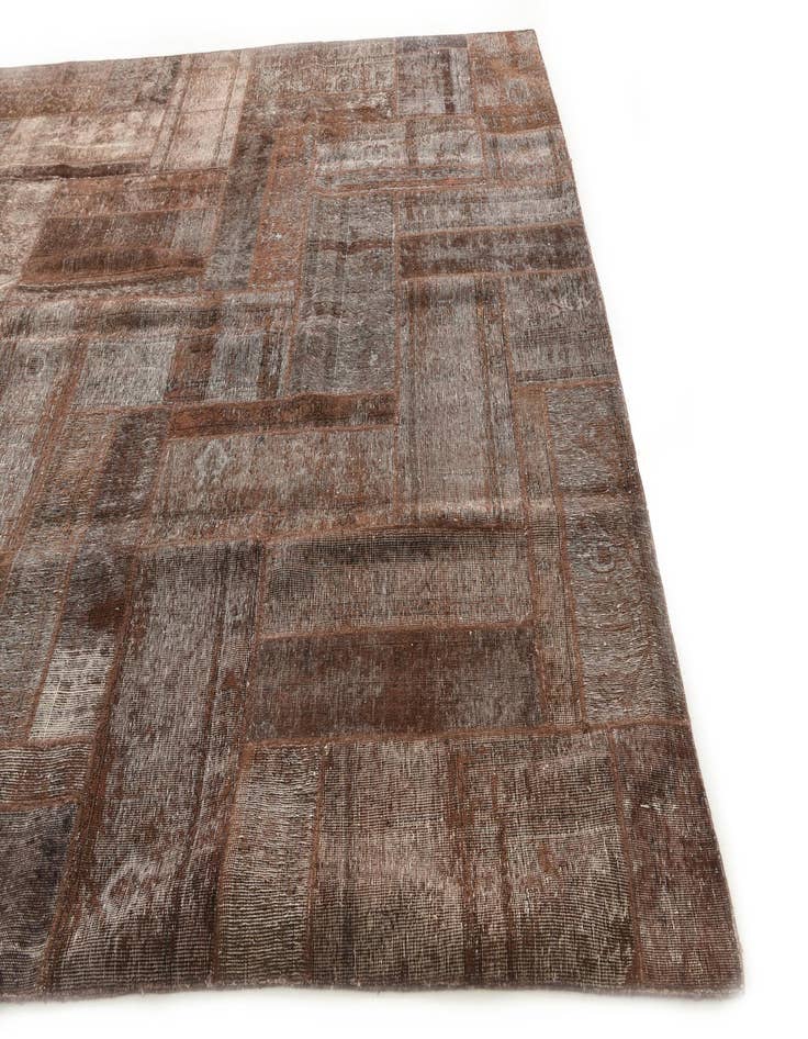 Detail image of 8' 7 x 10' 4  Hand Knotted Ultra Vintage Persian Wool Rug