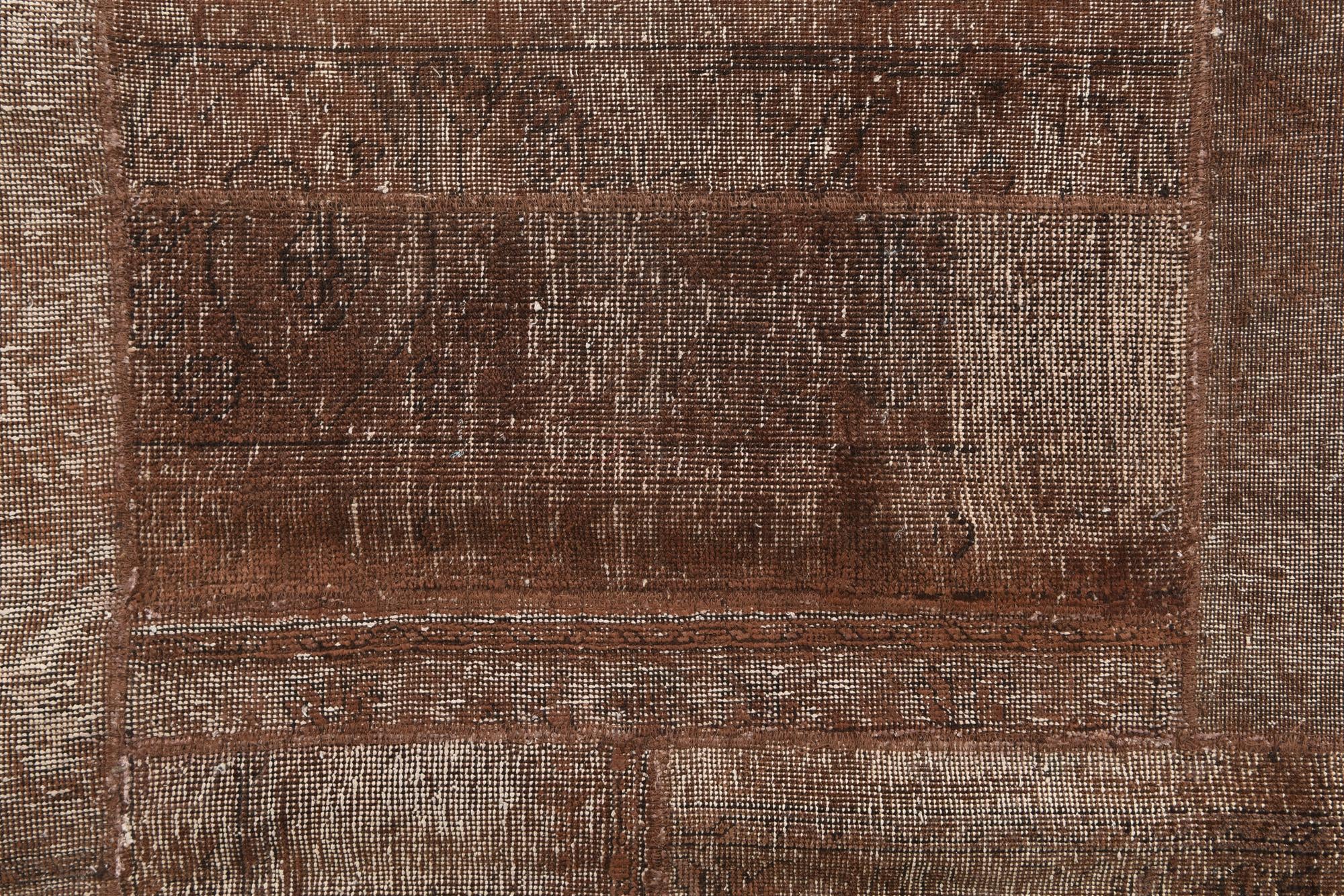 8' 7 x 10' 4 Hand Knotted Ultra Vintage Persian Wool Rug