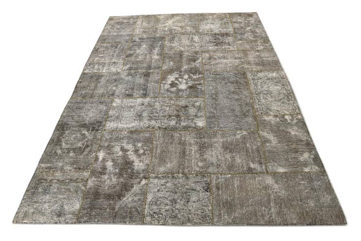 Vue détaillée : 175cm x 255cm Noué main Ultra Vintage Tapis Persan Laine