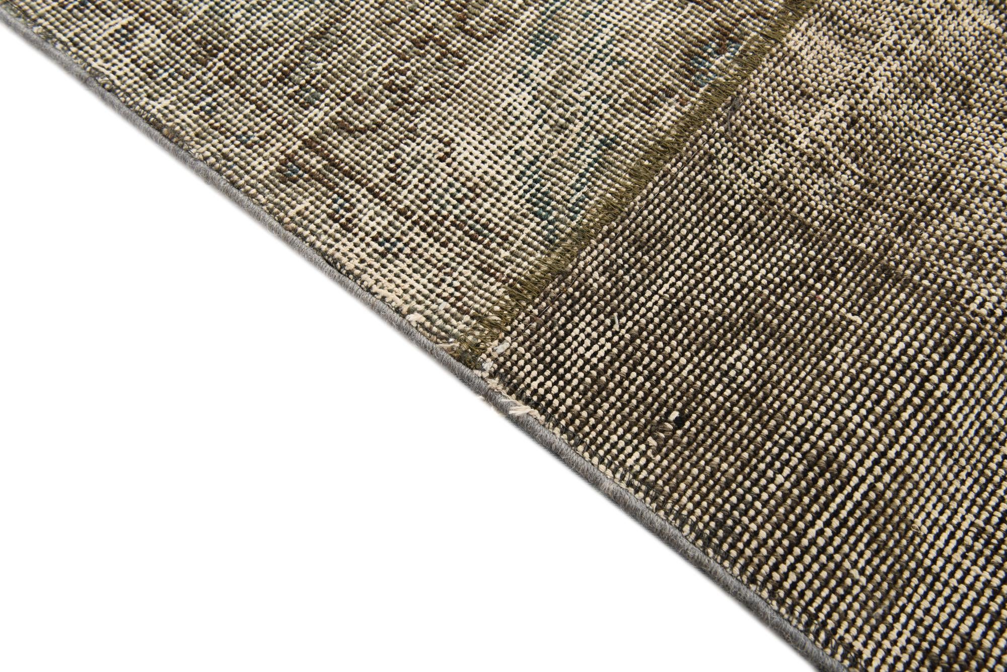 5' 8 x 8' 5 Hand Knotted Ultra Vintage Persian Wool Rug