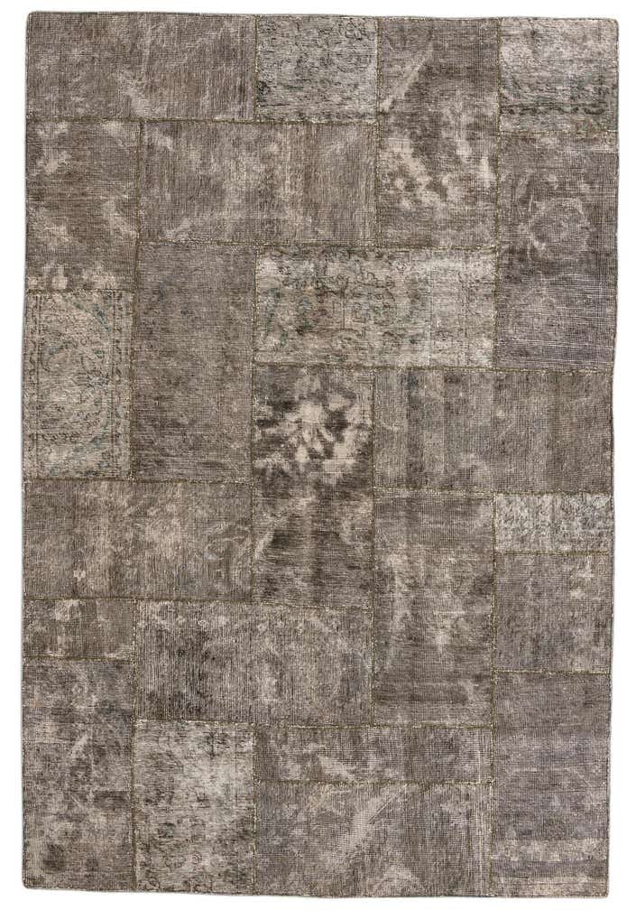 175cm x 255cm Noué main Ultra Vintage Tapis Persan Laine