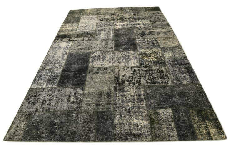 Detail image of 6' 10 x 10' 8 Hand Knotted Ultra Vintage Persian Wool Rug