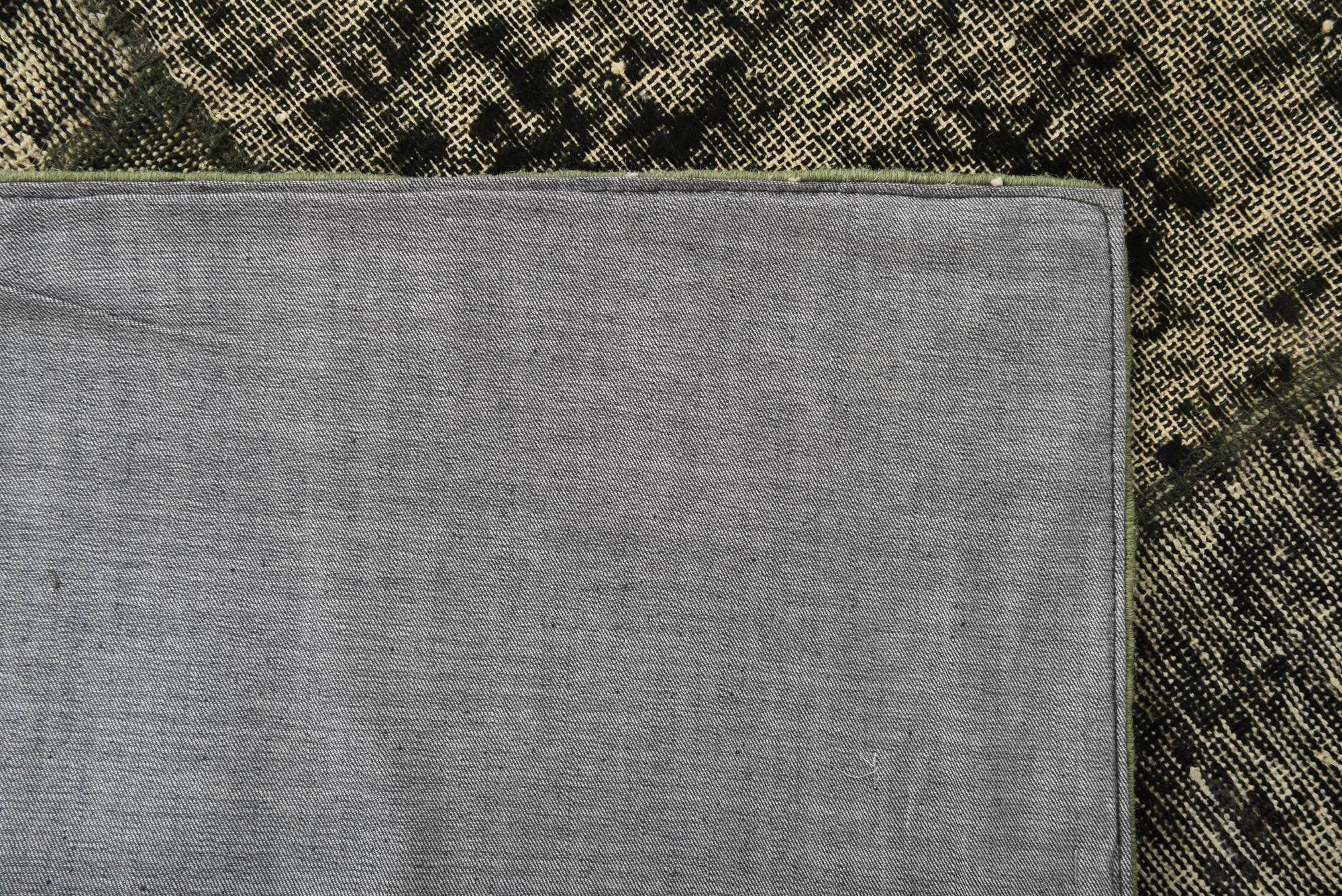 6' 10 x 10' 8 Hand Knotted Ultra Vintage Persian Wool Rug