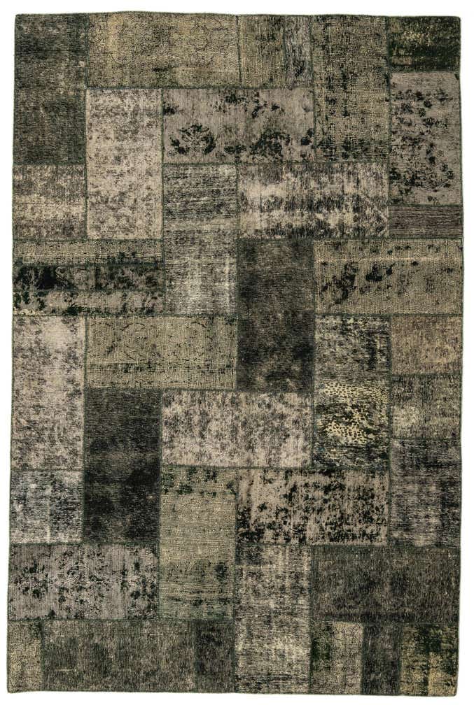 6' 10 x 10' 8 Hand Knotted Ultra Vintage Persian Wool Rug