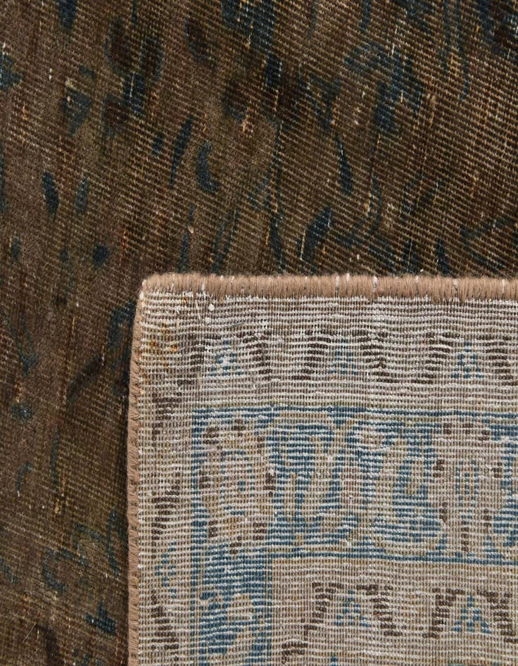 Detail image of 9' x 13'  Hand Knotted Ultra Vintage Persian Wool Rug