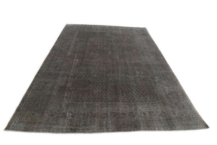 7' x 10' 3 Hand Knotted Ultra Vintage Persian Wool Rug