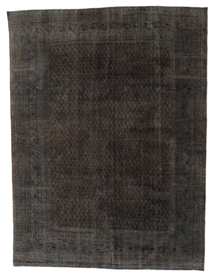 Detail image of 7' x 10' 3 Hand Knotted Ultra Vintage Persian Wool Rug
