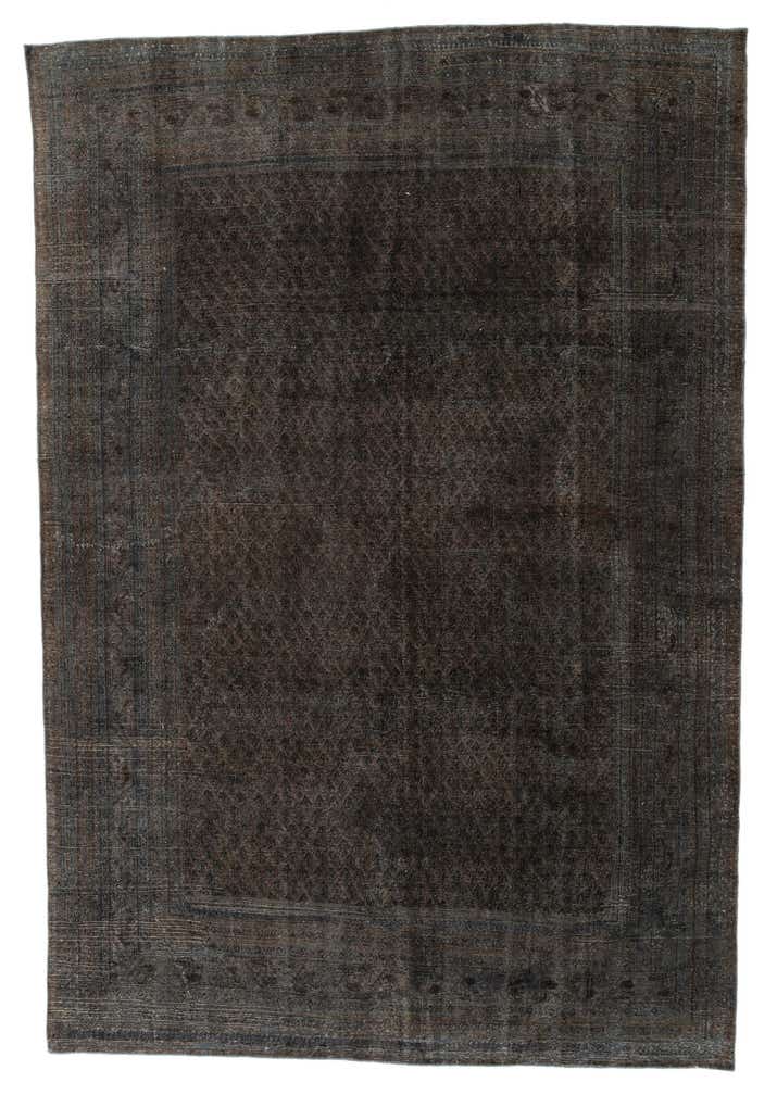 7' x 10' 3 Hand Knotted Ultra Vintage Persian Wool Rug