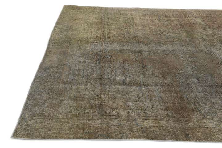 245cm x 360cm Handgeknoopt Ultra Vintage Perzisch Wol Vloerkleed