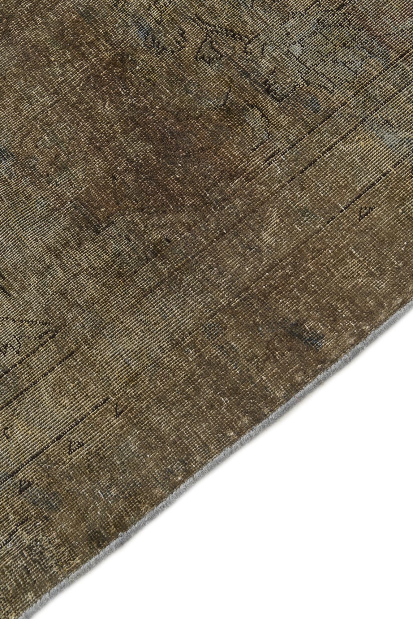 8' 1 x 11' 9 Hand Knotted Ultra Vintage Persian Wool Rug
